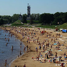 Пляжи Великого Новгорода (с фото)