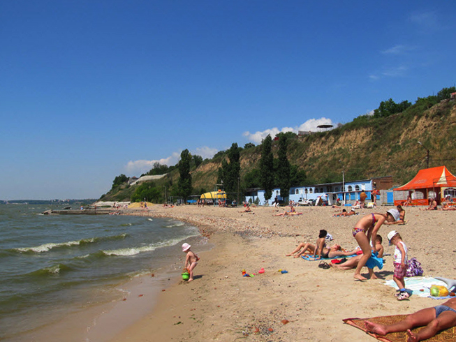 Пляж Таганрога
